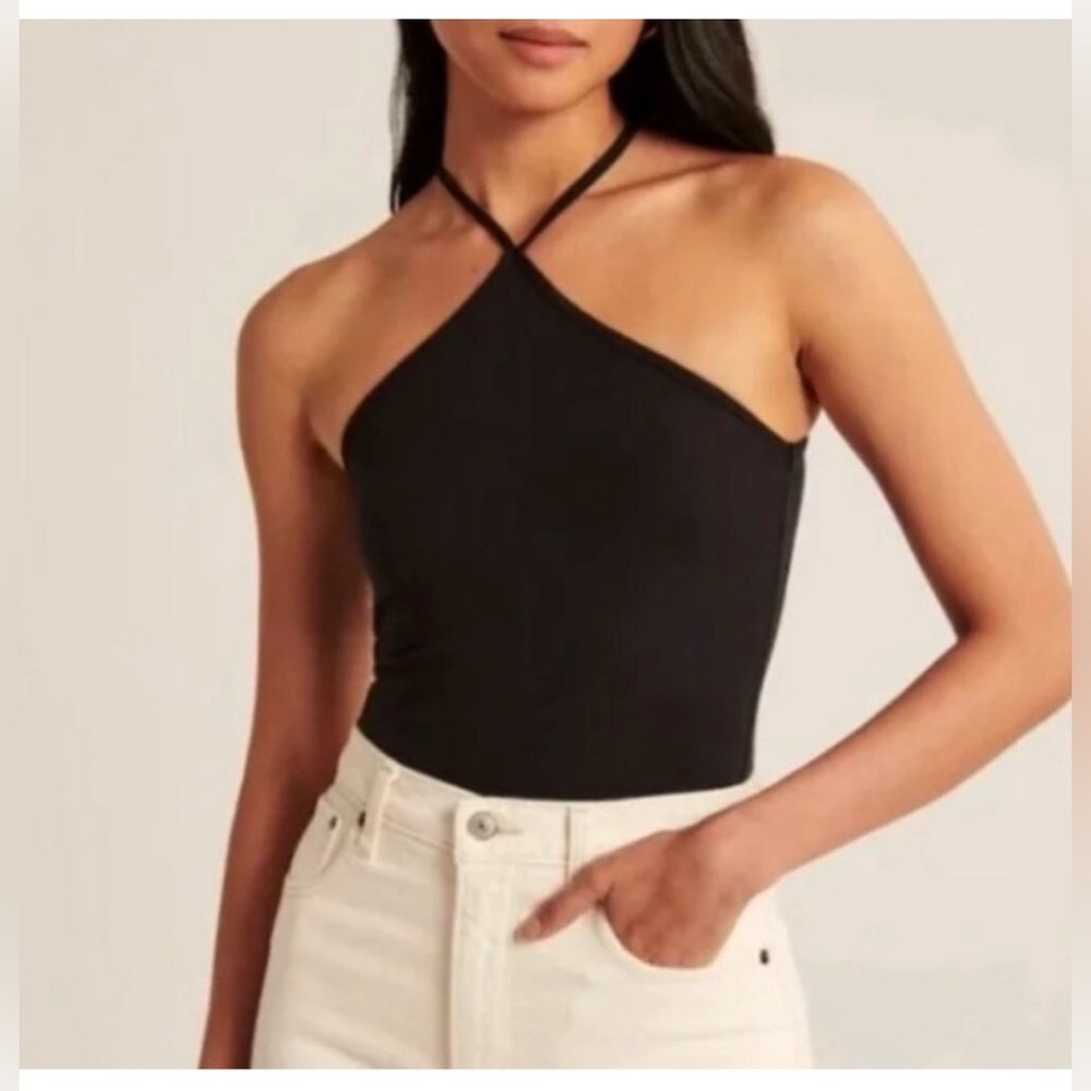 Abercrombie Fitch Black Women Bodysuits Size Medium